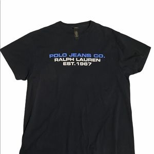 Vintage Polo Jeans Co. Navy Blue T-shirt